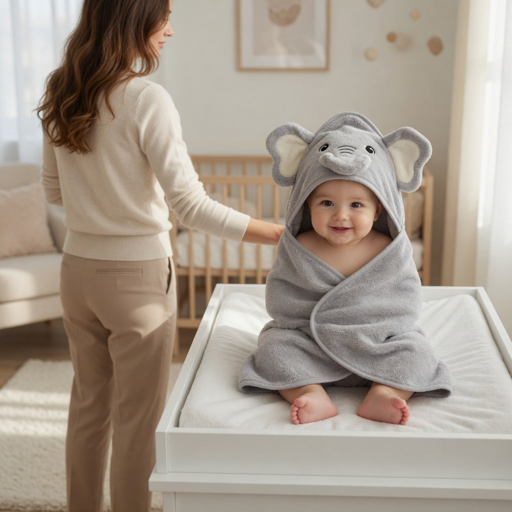 Baby Swaddle Wrap Towel for Newborn Comfort