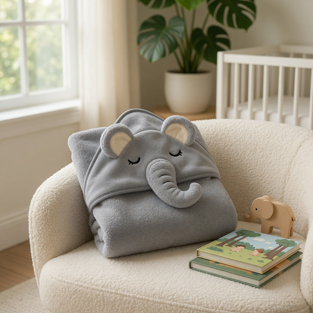 Baby Swaddle Wrap Towel for Newborn Comfort